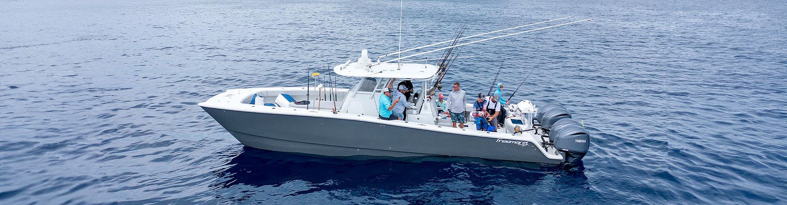 Lehan Charters fishing guide with guests